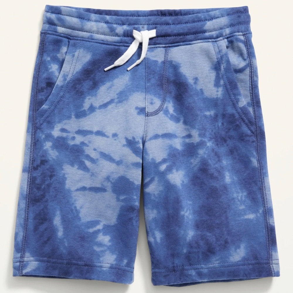 BOYS TIE-DYE JOGGER SHORTS